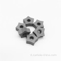 Forma a stella in carbone widia inserti per il taglio in marmo